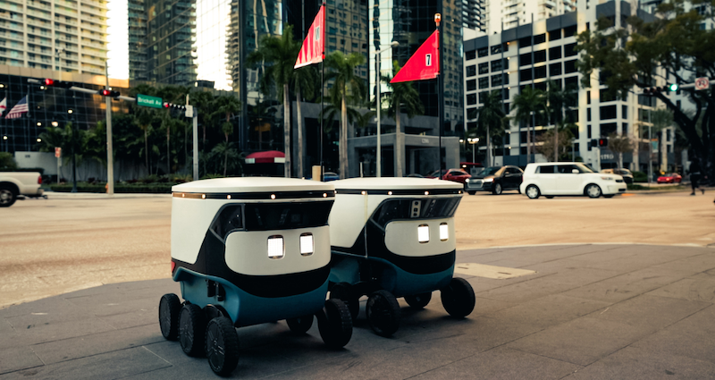 Uber Eats and Cartken partner to offer sidewalk robot deliveries