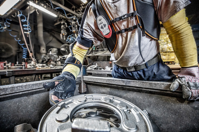 Foundry workers given ‘robotic’ glove to improve grip and protect hands