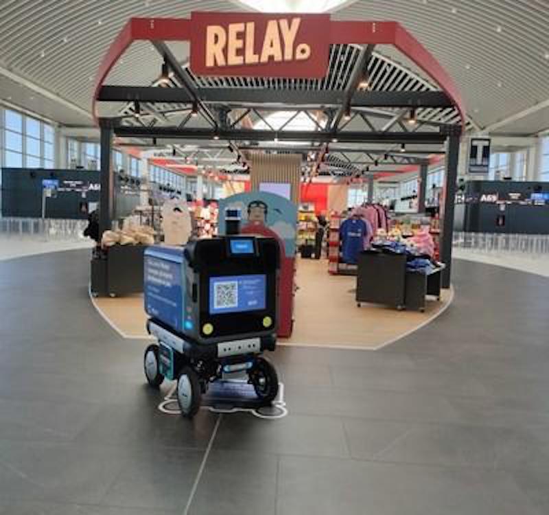 Ottonomy releases robot at Rome airport
