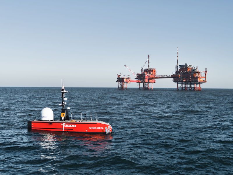 Fugro provides uncrewed surface vessel to TAQA