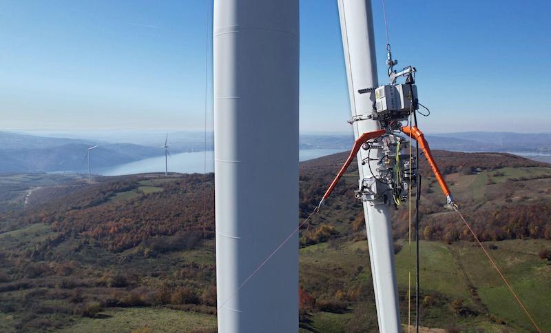 Aerones raises $30 million to develop wind turbine maintenance robot