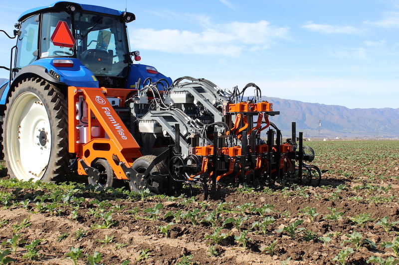 FarmWise launches new weeding machine at the World Ag Expo