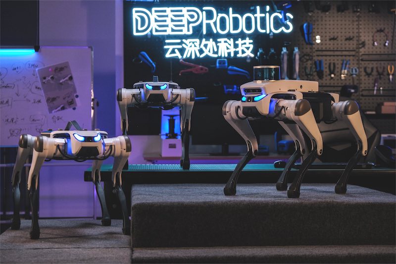 Deep Robotics unveils new four-legged robot