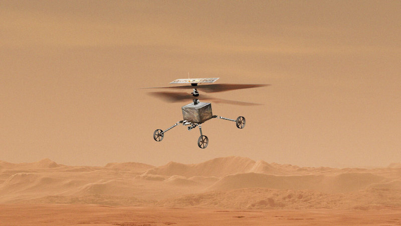Nasa awards AeroVironment $10 million contract to design helicopters for Mars mission