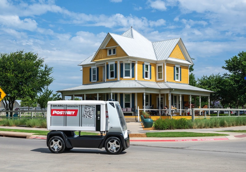 Clevon Commercializes Autonomous Delivery in Northlake, Texas
