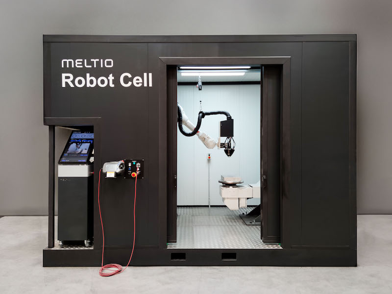 Meltio launches new robot cell for additive manufacturing