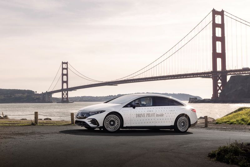 California certifies Mercedes semi-autonomous drive system