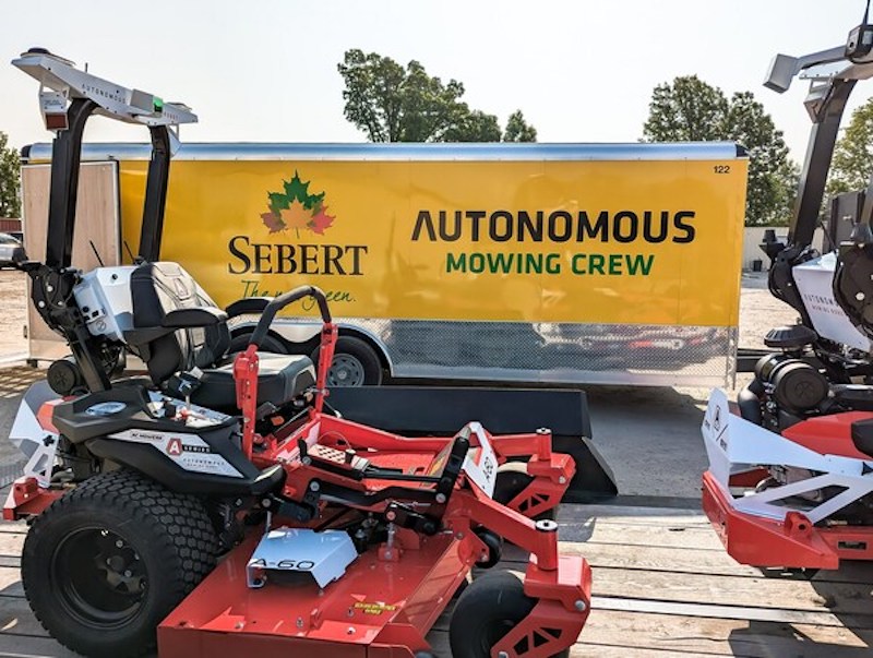Chicago area landscaping company deploys its first autonomous mowing robots this season