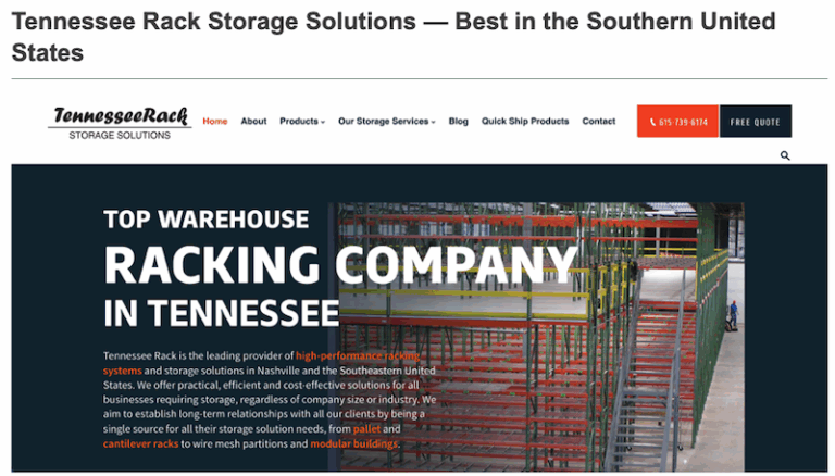 Specialized warehouse racking systems and the top U.S. companies that ...