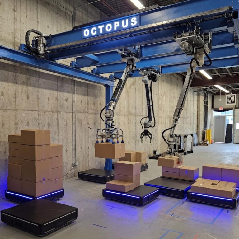 Logic unveils ‘Octopus’ overhead picking robot for high-density ...