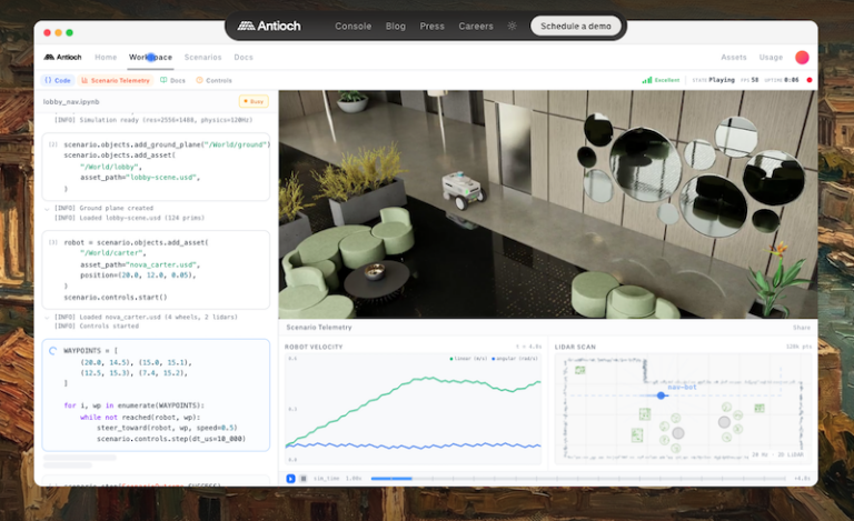 Antioch raises $8.5 million to accelerate simulation-driven autonomy ...