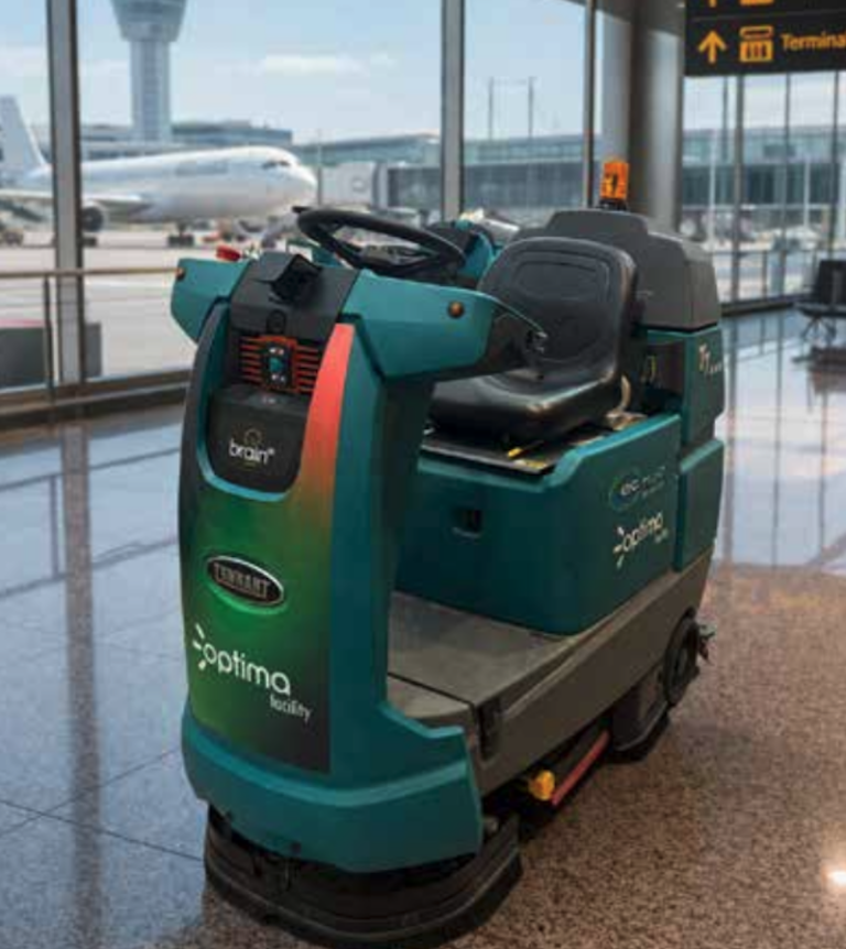 Optima deploys autonomous cleaning robots across major airports in Spain