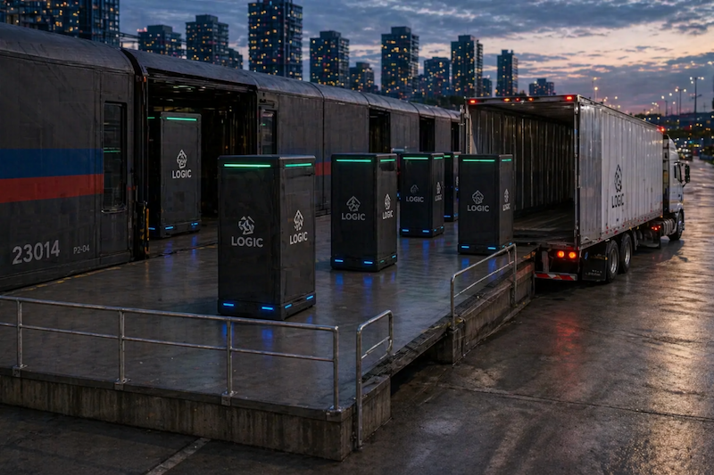 Imagen de la noticia: Logic Robotics lanza un palé autónomo para el transbordo de ferrocarril a carretera (Robotics & Automation News)