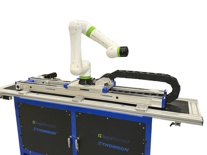 Regal Rexnord ve Fanuc, CRX işbirlikçi robotlar için entegre lineer eksen tanıttı